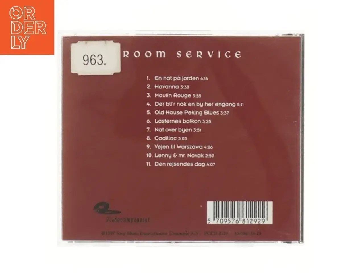 Billede 3 - Johnny Madsen CD Room Service fra Sony Music Entertainment