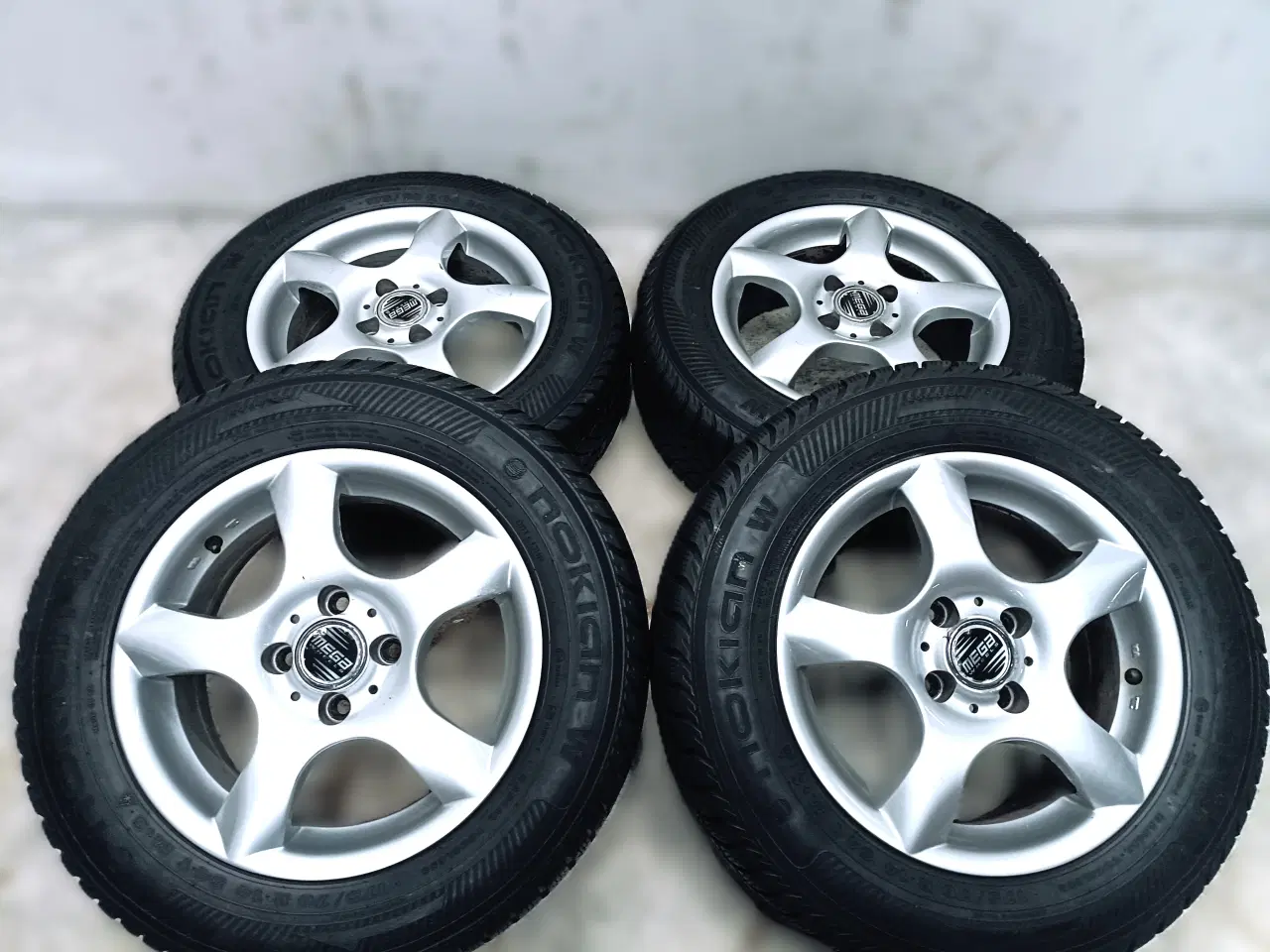 Billede 3 - 4x98 14" ET35 nav 72,5ø Megawheels vintersæt