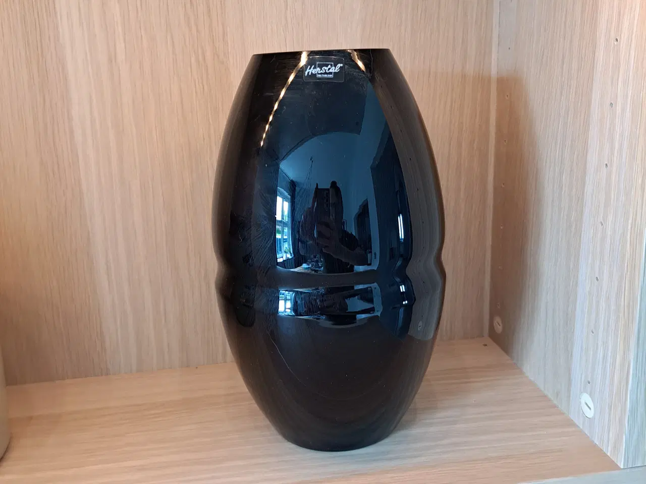Billede 1 - Herstal sort vase