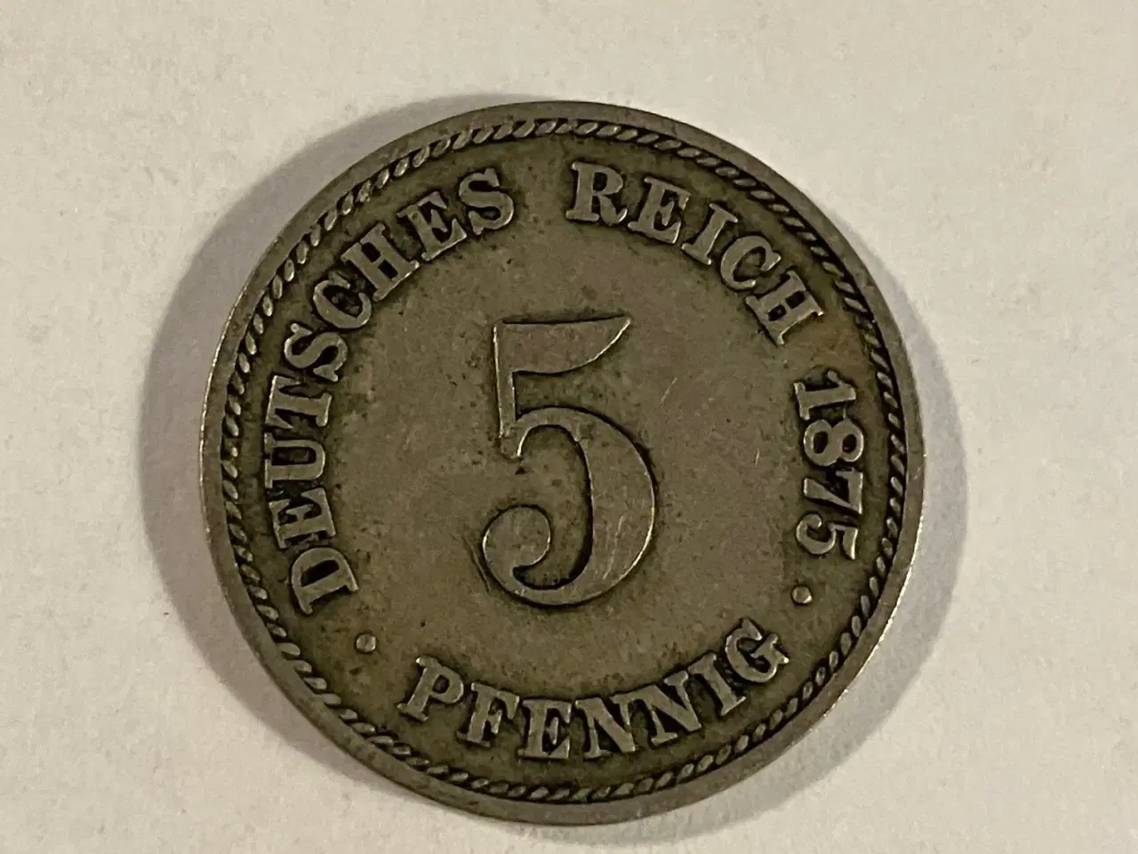 Billede 1 - 5 Pfennig Germany 1875