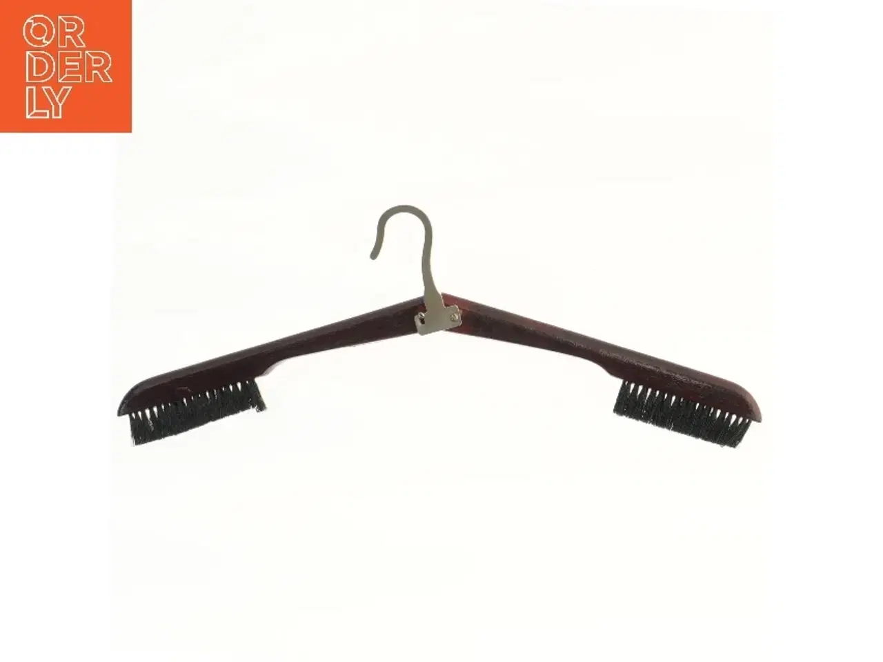Billede 1 - Vintage Tøj Bøjle med børste til rejsebrug (str. 43 cm)