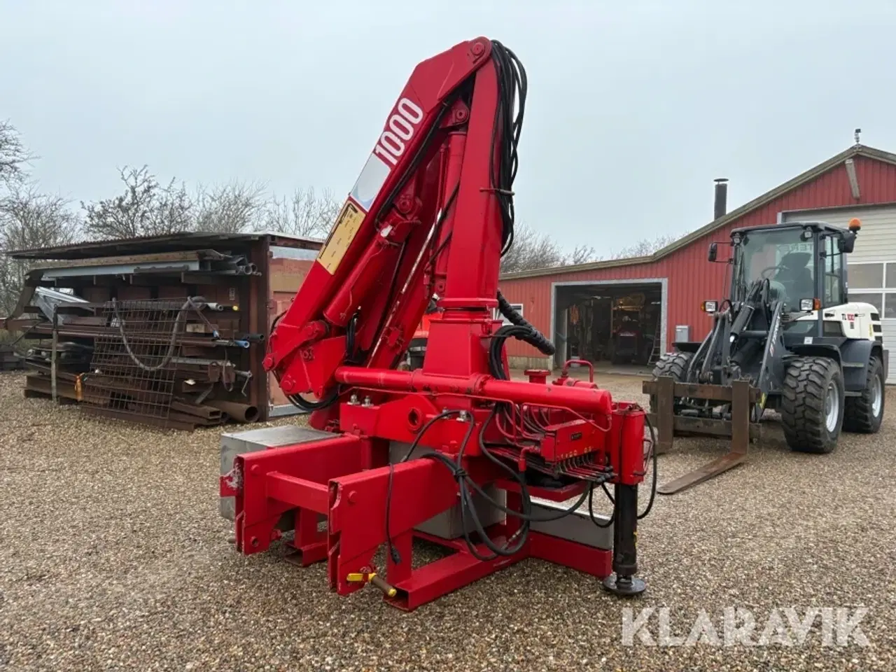 Billede 7 - Kran HMF 1000K2 med spil