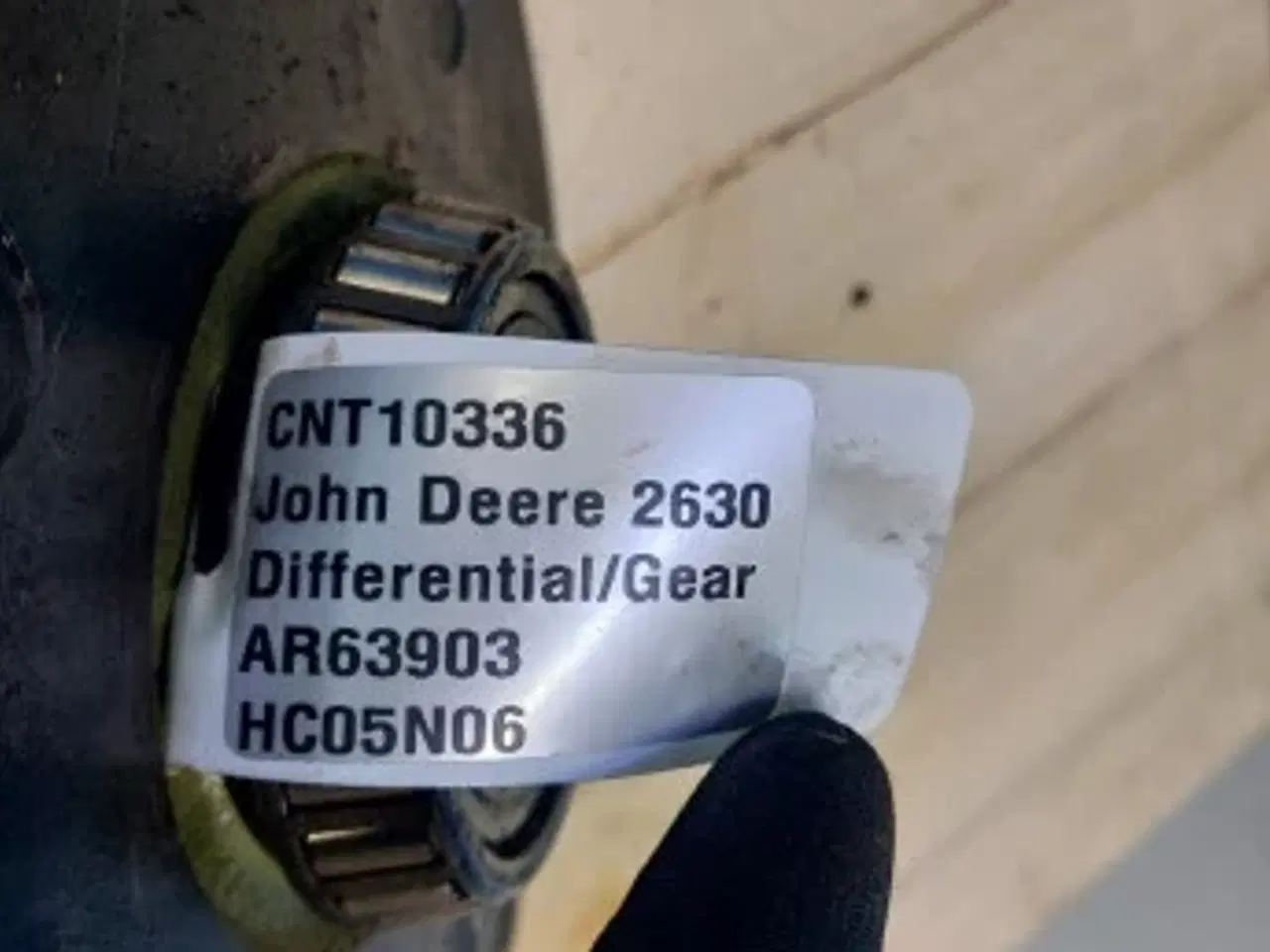 Billede 18 - John Deere 2630 Differential Sæt AR63903