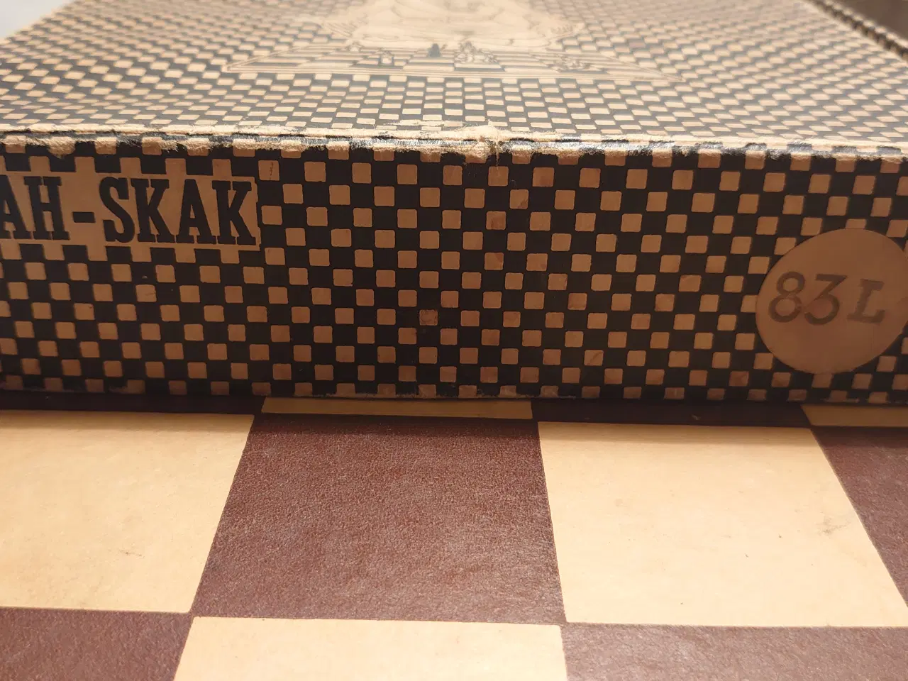 Billede 6 - Gammelt skakspil mrk. Rajah-Skak 83L. (43 x 44)