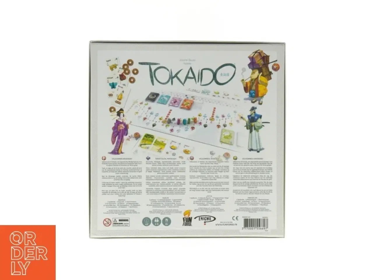 Billede 2 - Brætspil 'Tokaido' fra Funforge (str. Plade 84 x 28 cm)