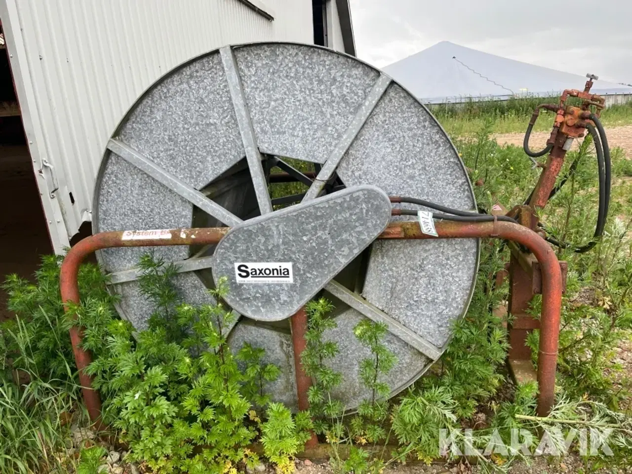Billede 4 - Hegns-opruller Saxonia hydraulisk