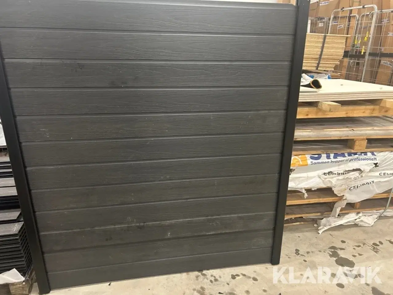 Billede 2 - Komposit hegn Kirkedal Sort 10 fag