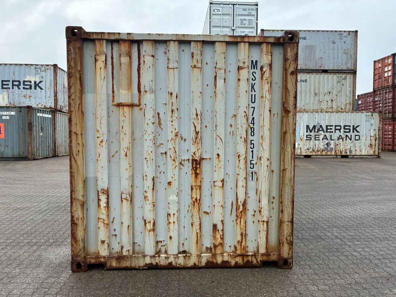Billede 4 - 20 fods Container- ID: MSKU 748515-1