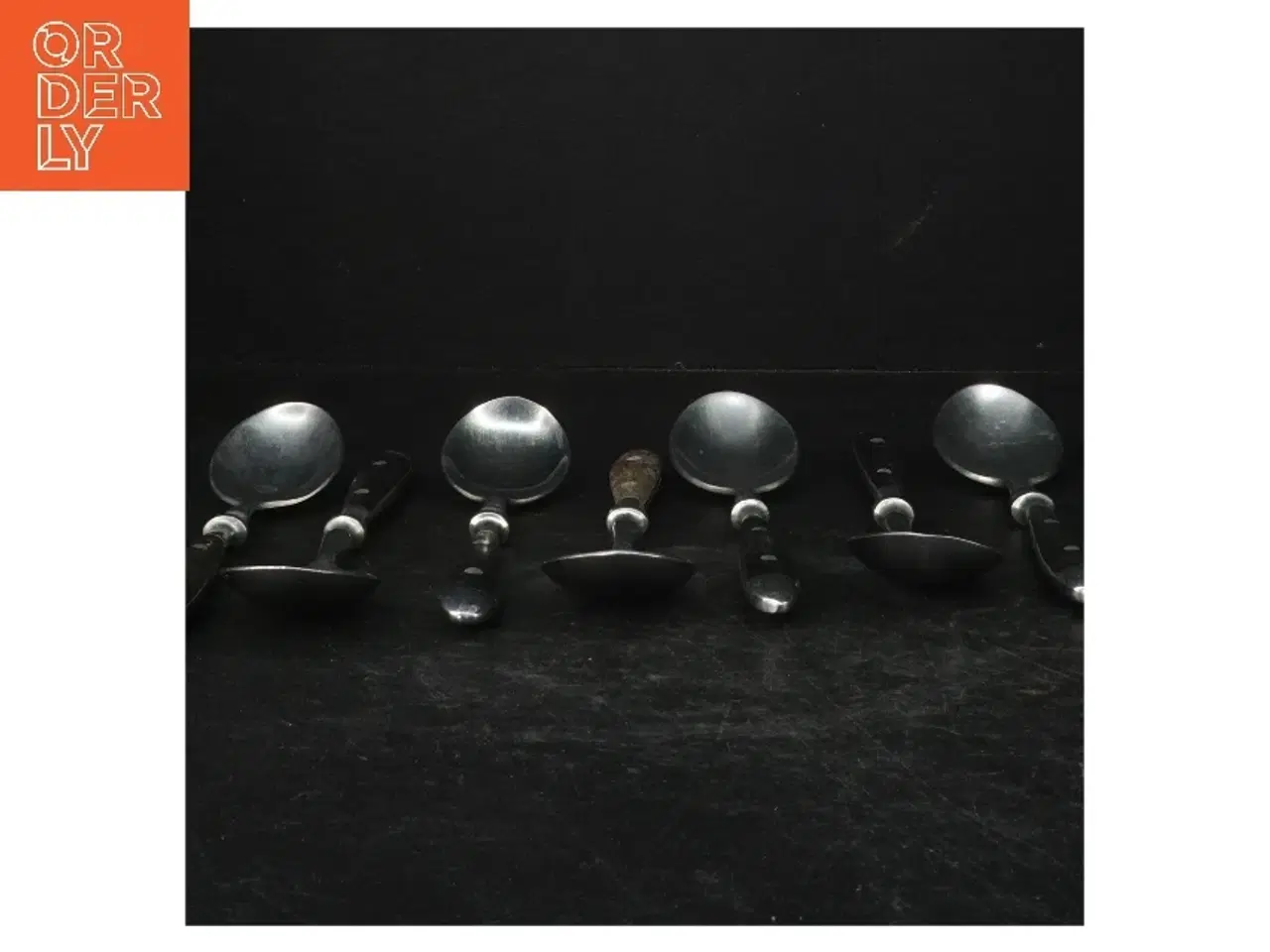 Billede 2 - Teskeer med træhåndtag (str. 20 cm)