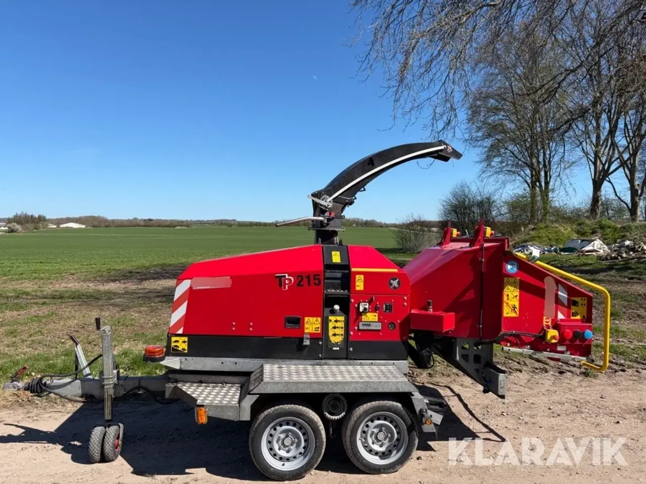 Billede 6 - Flishugger TP 215 trailermonteret
