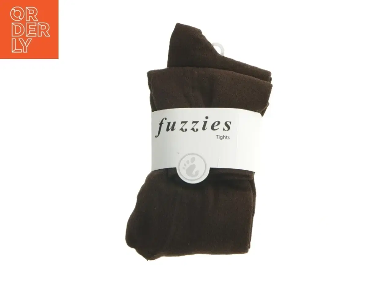 Billede 1 - Brune fuzzi strømpebukser fra Fuzzies (str. 140)