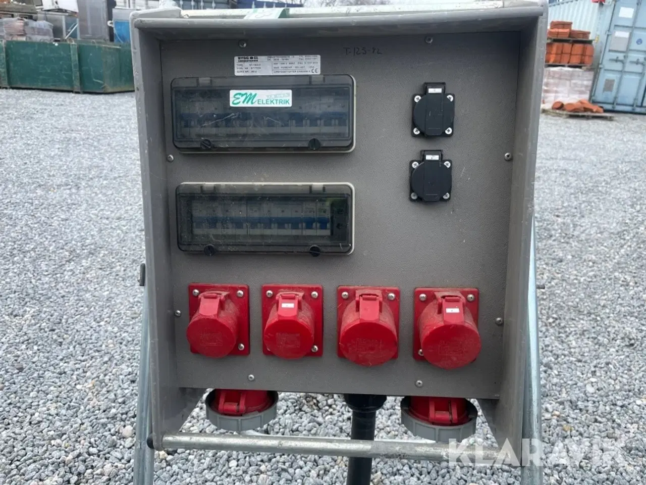 Billede 6 - Byggestrømstavle 1 styk