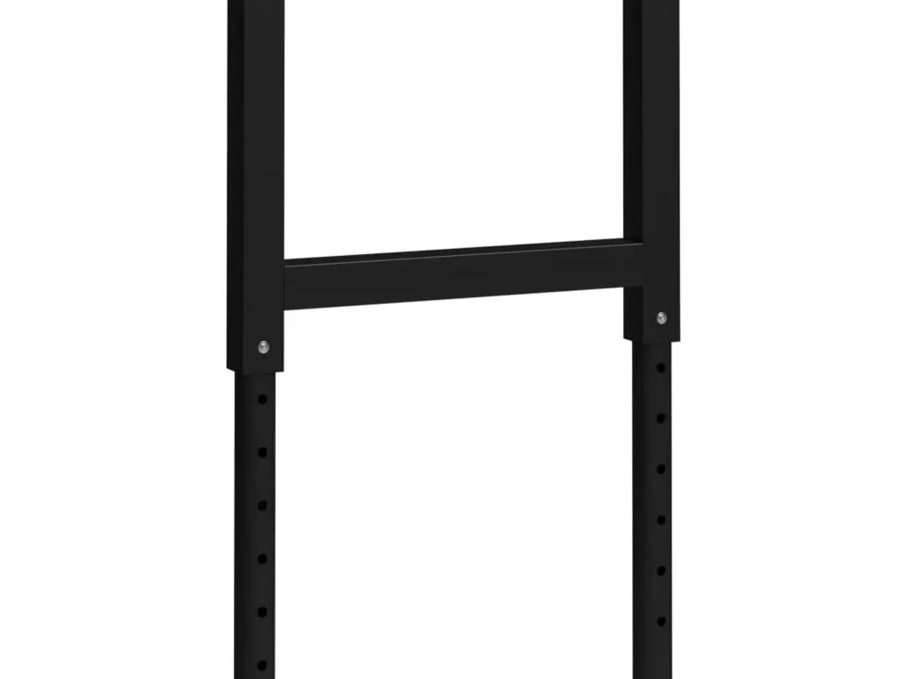 Billede 3 - Stel til arbejdsbænk 2 stk. 55x(69-95,5) cm metal sort