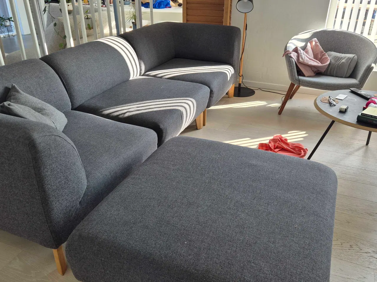 Billede 2 - Mørgegrå modulsofa sælges 