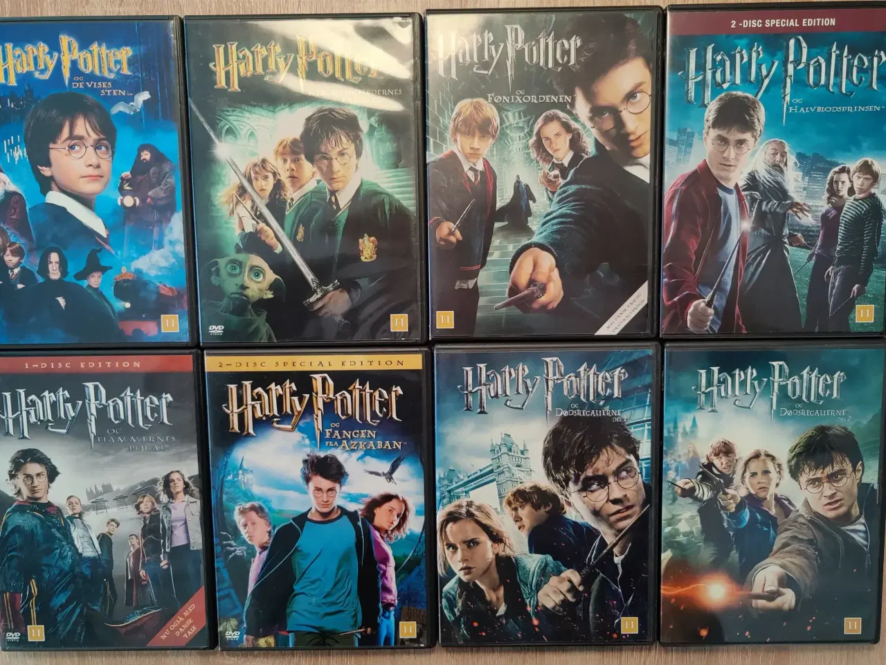 Billede 1 - Alle 8 Harry Potter filmene!