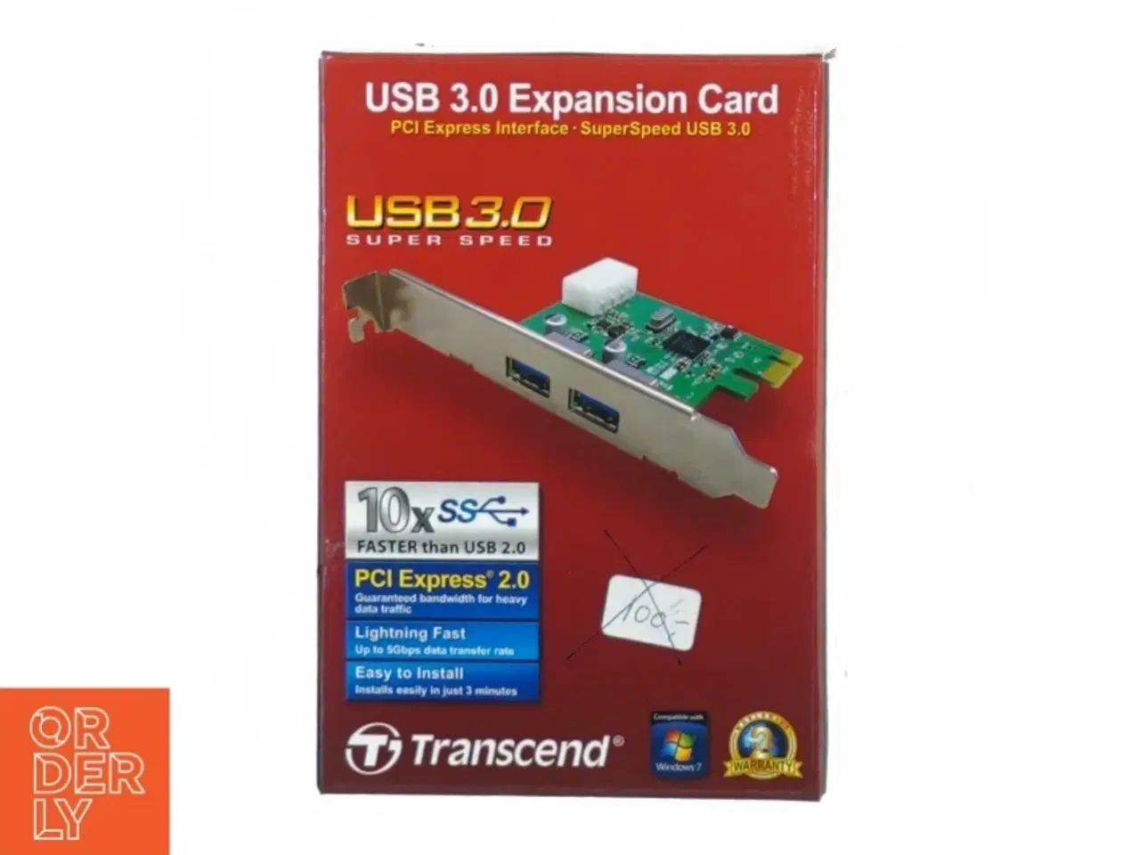 Billede 2 - USB 3.0 expansion card fra Transcend (str. 15 x 10 cm)