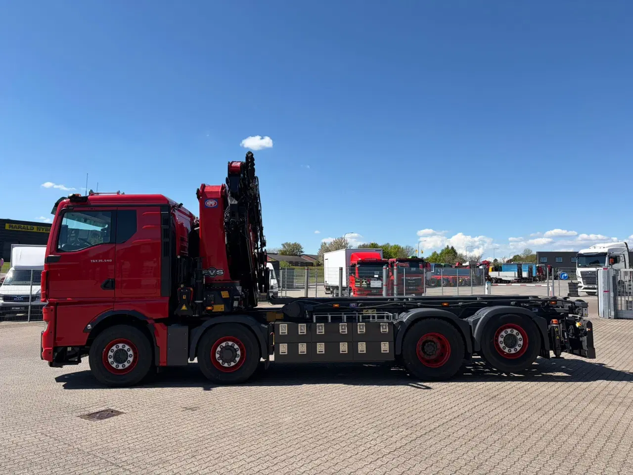 Billede 8 - MAN TGX 35.540 8X2H-6 BL CH, Hejs-kran