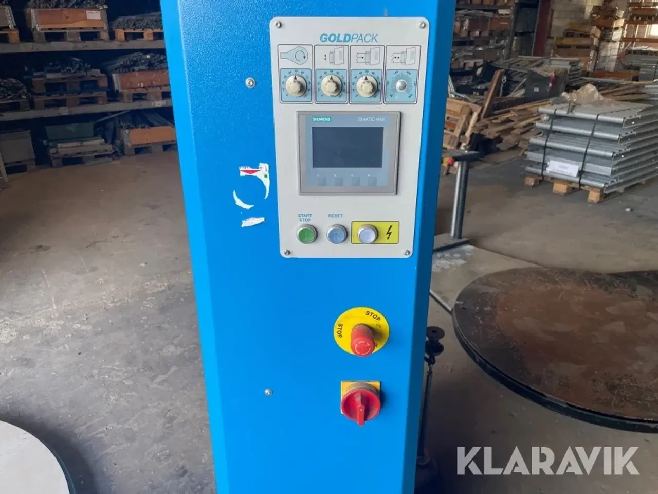 Billede 7 - Palleomvikler/Folieomvikler Goldpack OP 133 S