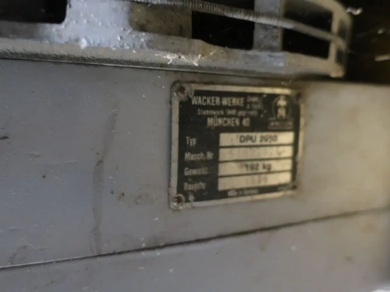 Billede 4 - Pladevibrator WACKER NEUSON DPU 2050