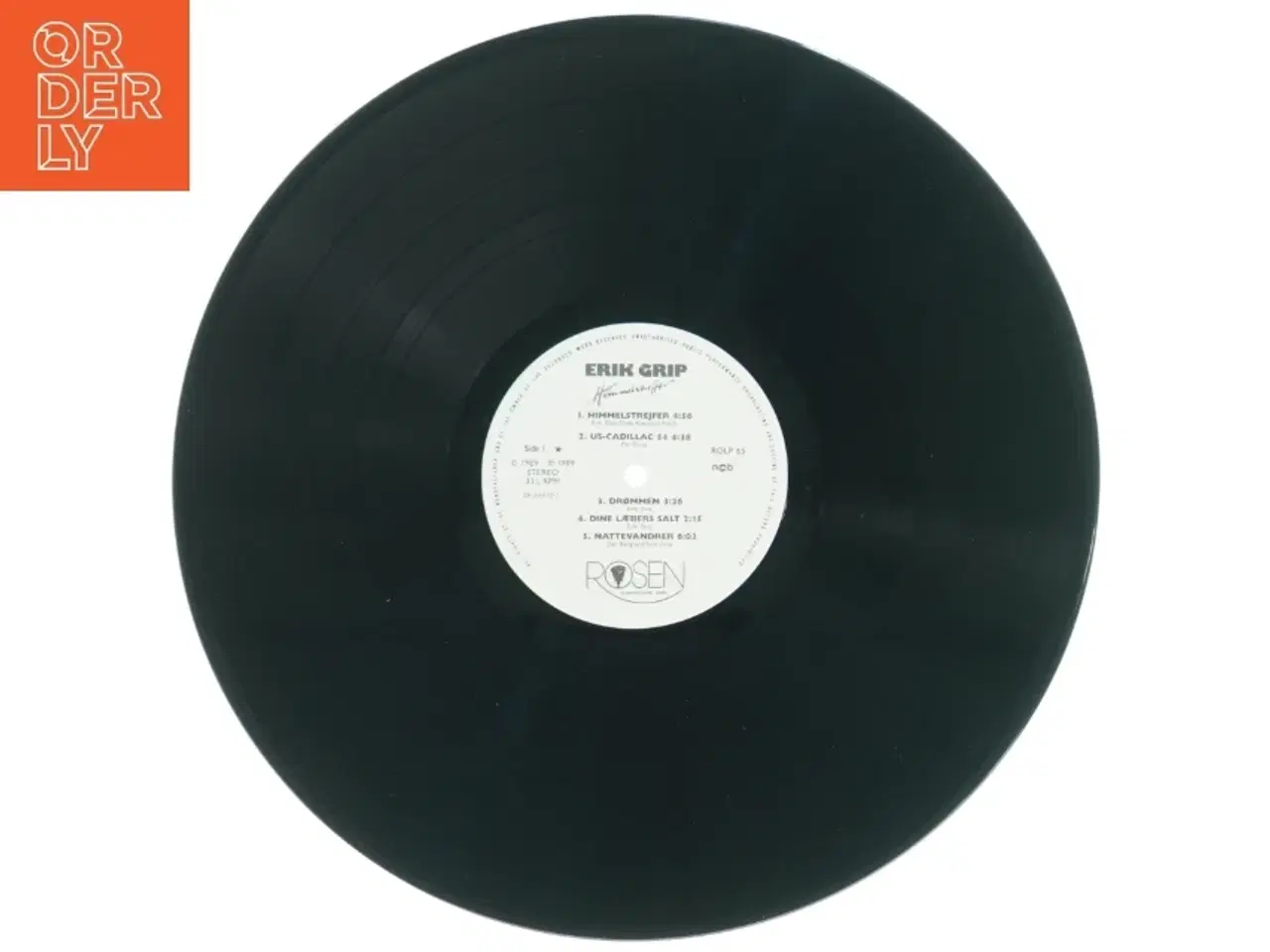 Billede 3 - Erik Grip - Himmelstrejfer LP fra Rosen (str. 31 x 31 cm)