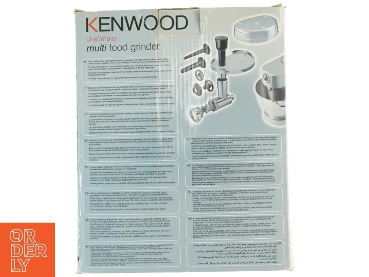 Billede 4 - Kenwood Kødhakker fra Kenwood (str. 26 x 21 cm)