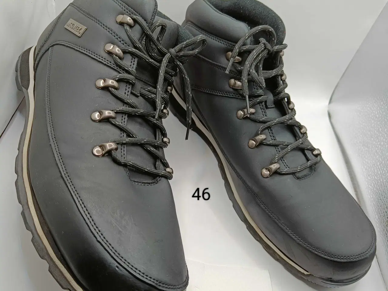 Billede 1 - McKinley sort læder støvler 46