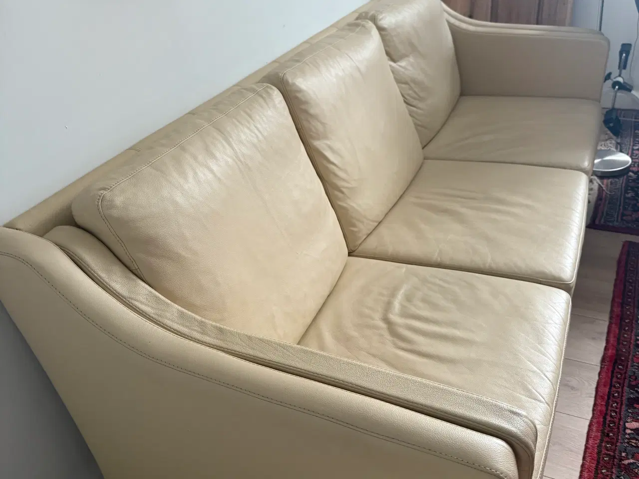 Billede 1 - Lædersofa