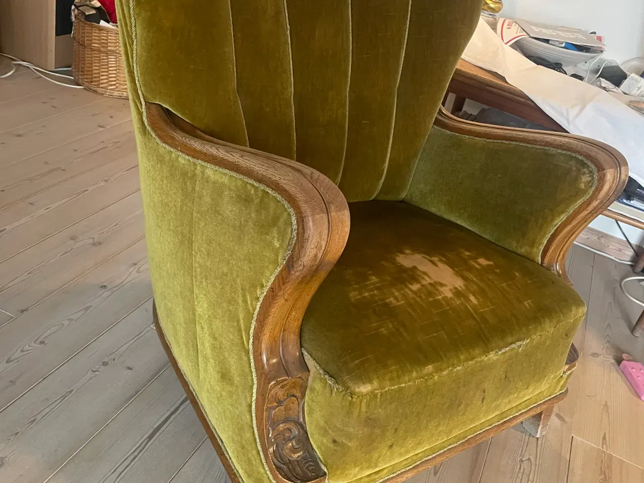 Billede 2 - Ældre dansk klubstol fra ca 1930-1940’erne