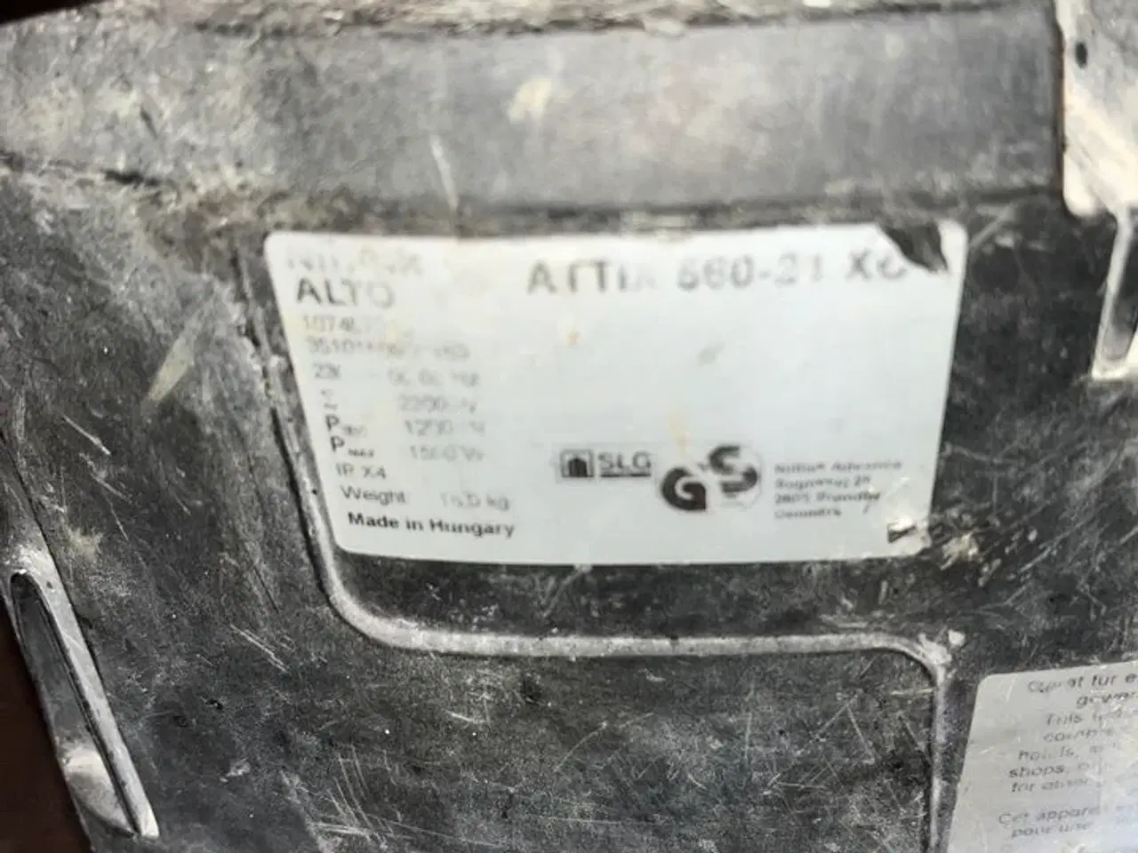 Billede 3 - Våd-tørstøvsuger NILFISK ALTO ATTIX 560