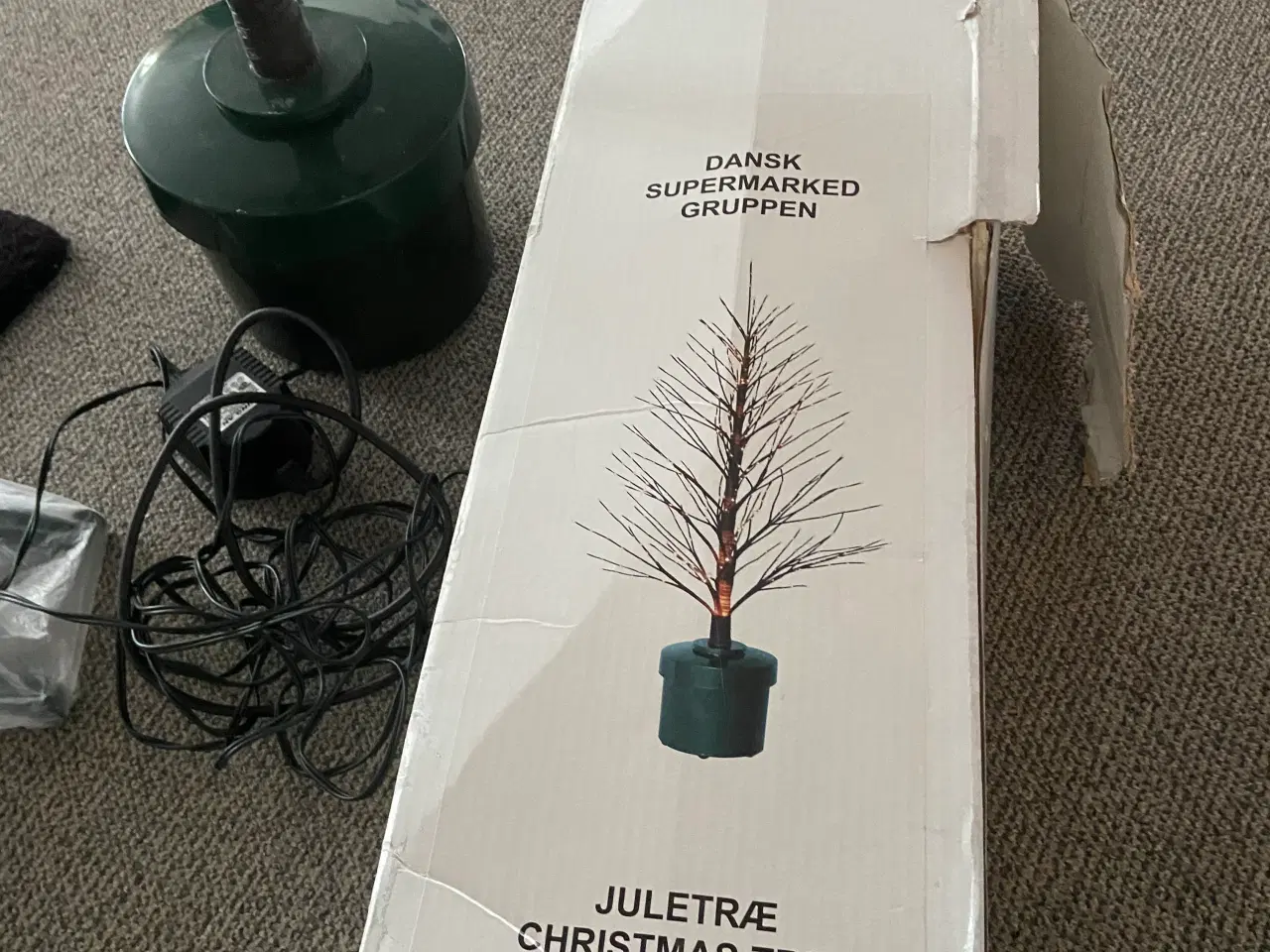 Billede 2 - Juletræ 150cm lys til inde og udebrug