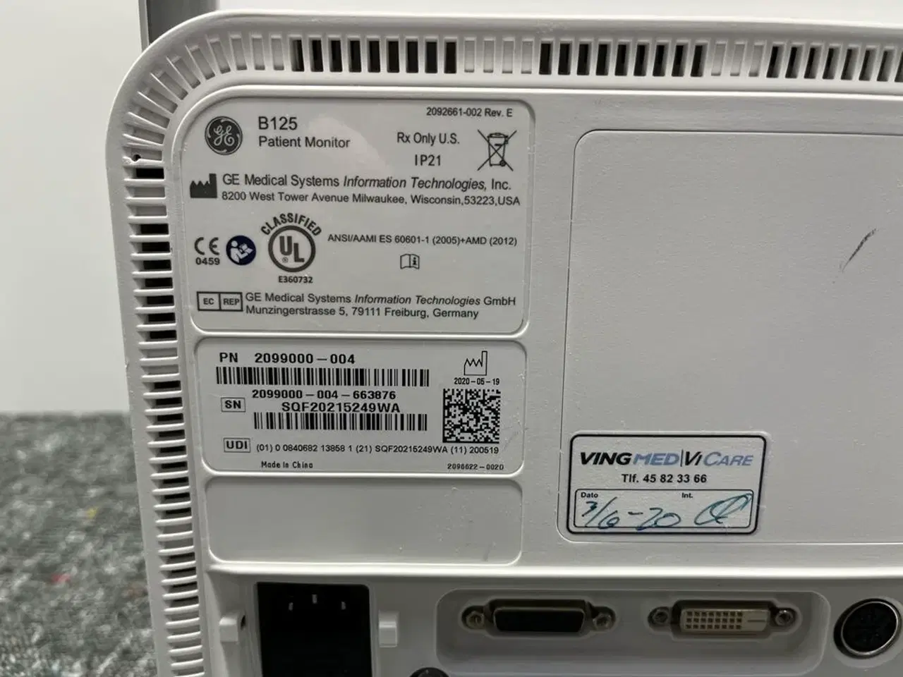 Billede 8 - Patient Monitor GE B125