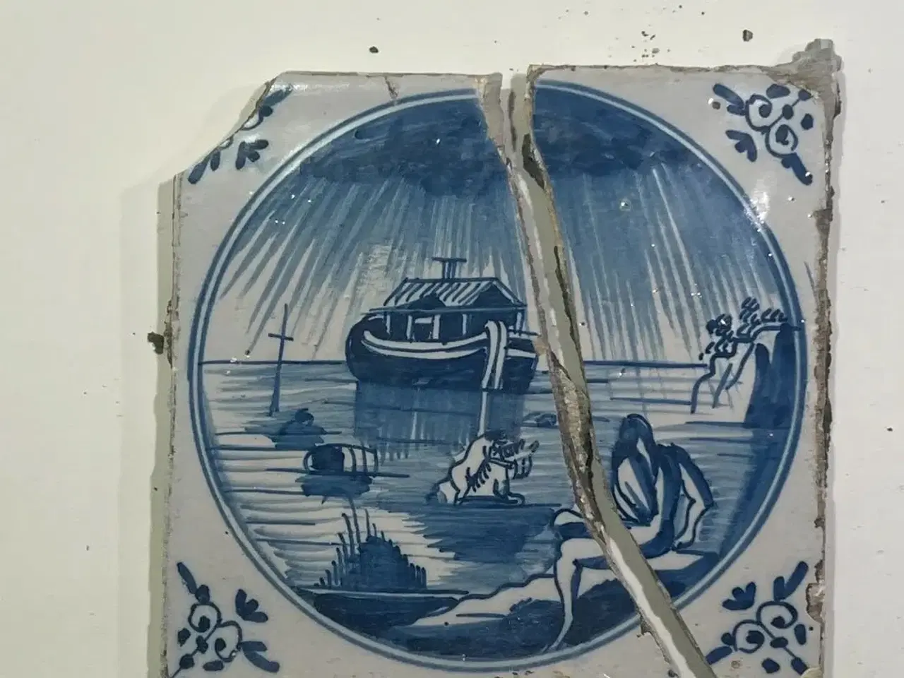 Billede 15 - Hollandske Delft klinker med religiøse motiver