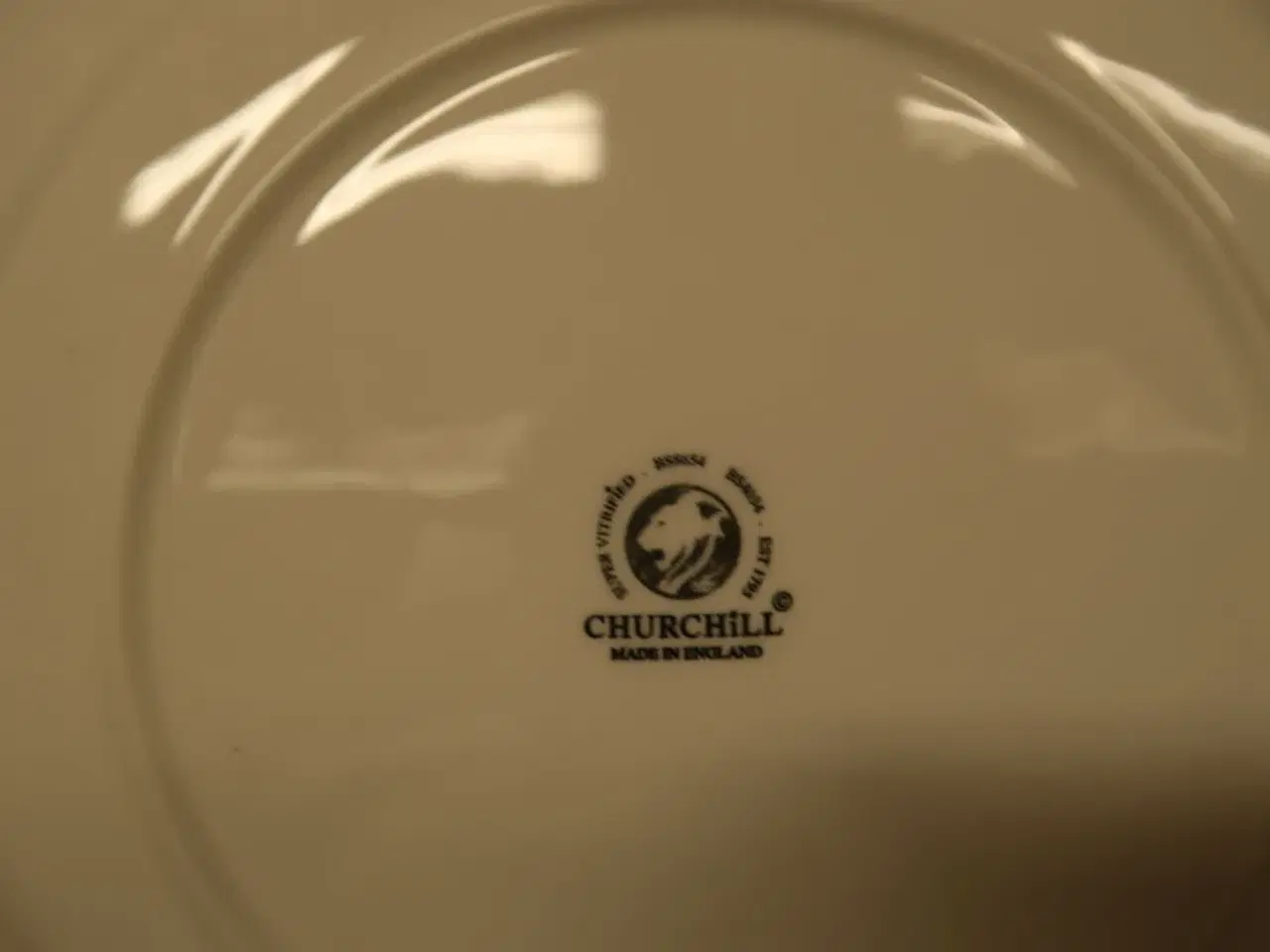 Billede 3 - 5 stk. Tallerken m/fod 280 mm Bamboo Churchill