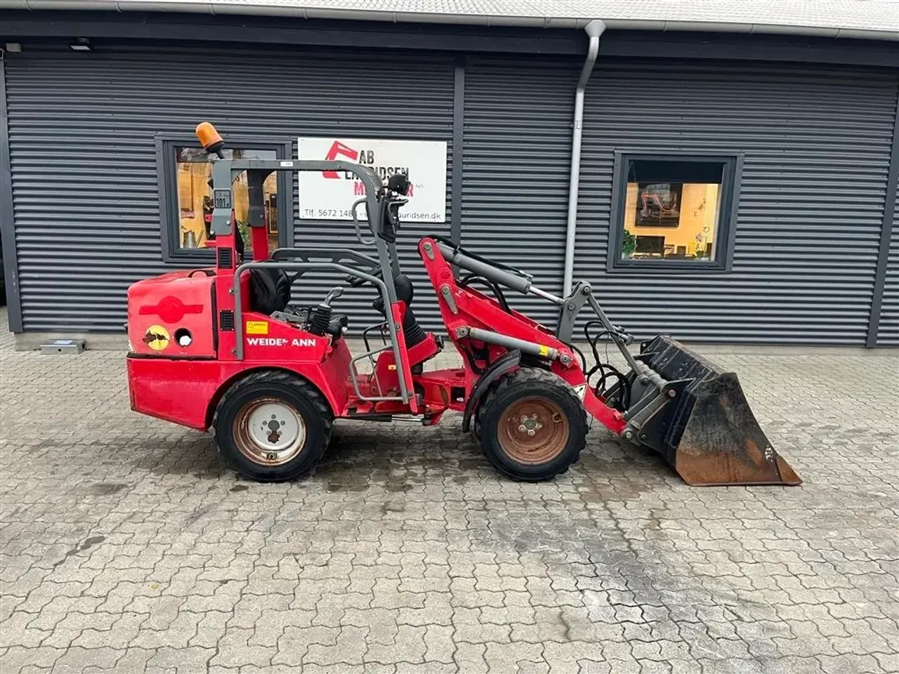 Billede 1 - Weidemann 1240 CX35 med skovl og gafler