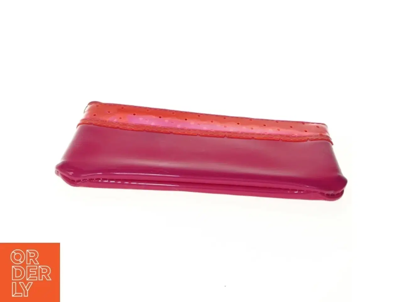 Billede 4 - Pink taskepung i plast (str. 20 x 13 cm)