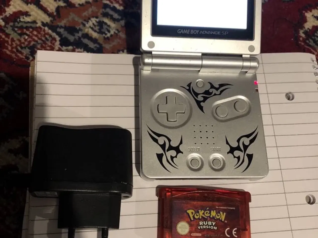 Billede 1 - Tribal Game Boy Advance SP AGS 101+ Pokemon Ruby