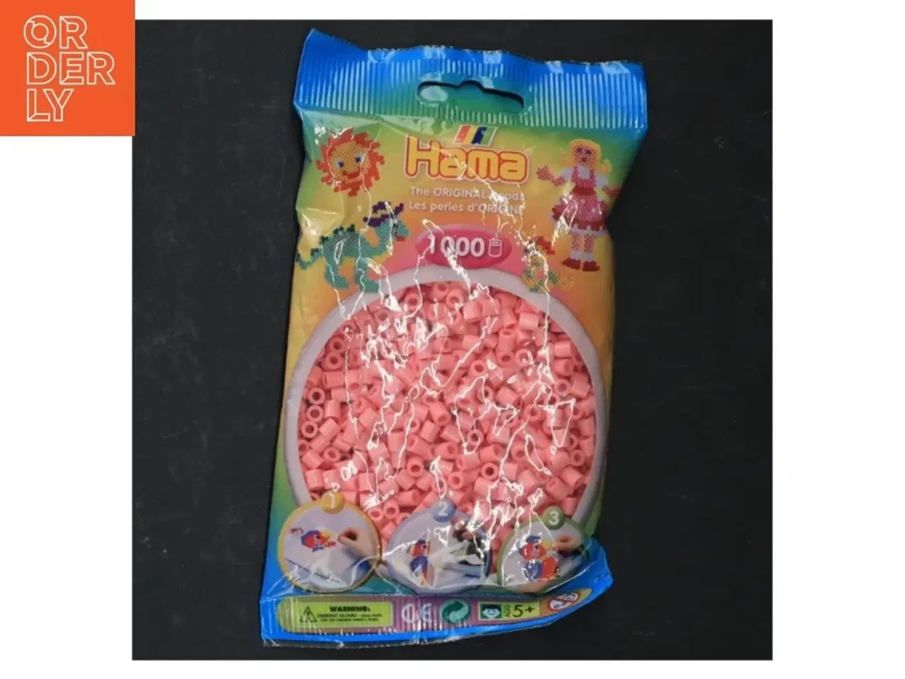 Billede 6 - Hama perler i flere farver fra Hama (str. 1000 perler. 6 pakker)