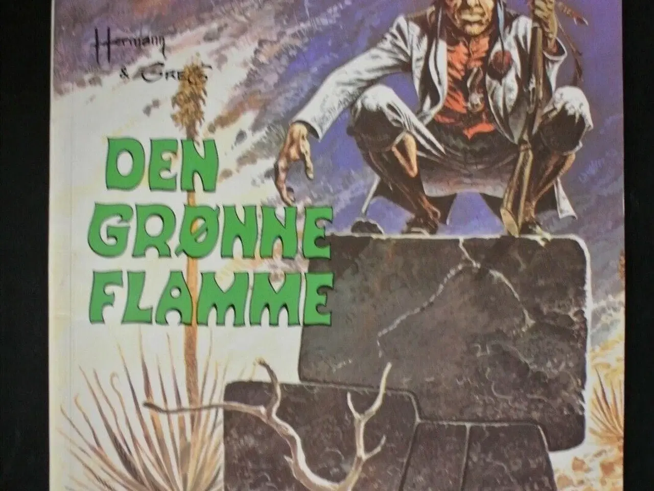 Billede 1 - bernard prince 1 den grønne flamme, af hermann og 
