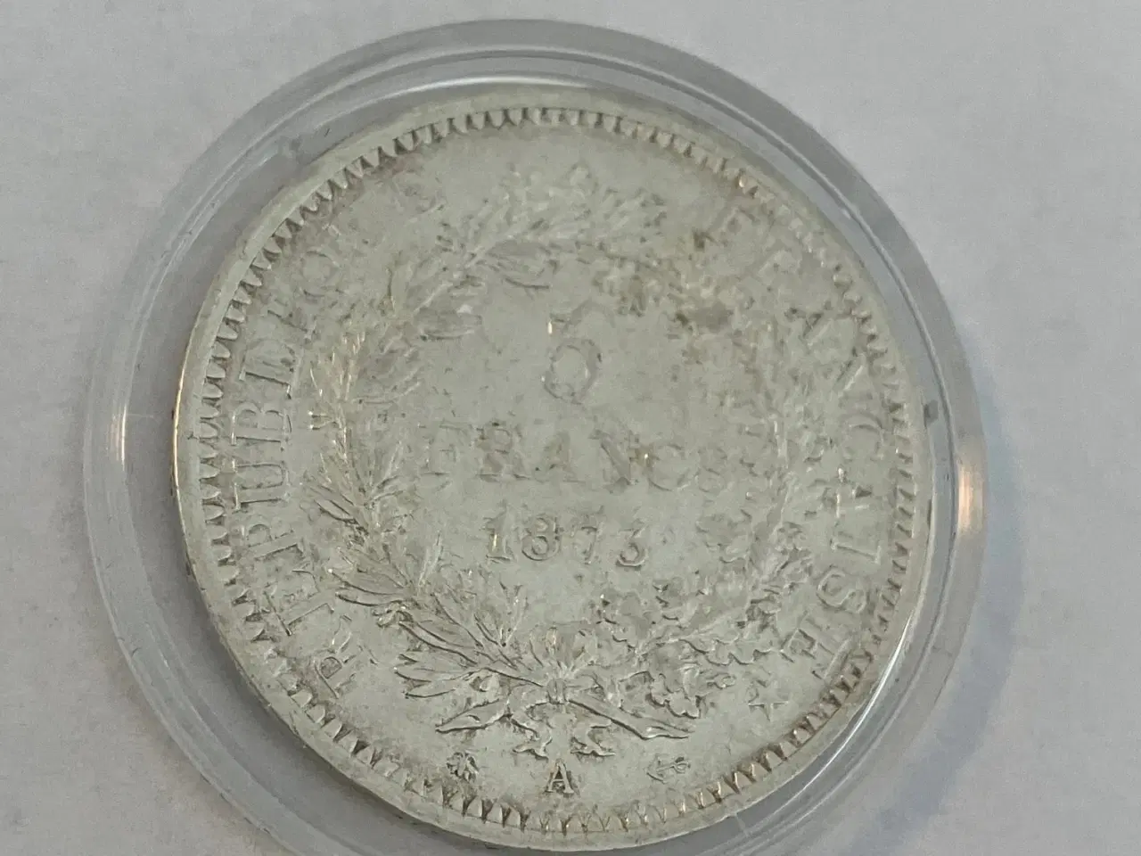 Billede 1 - 5 Francs 1873 A France - Silver