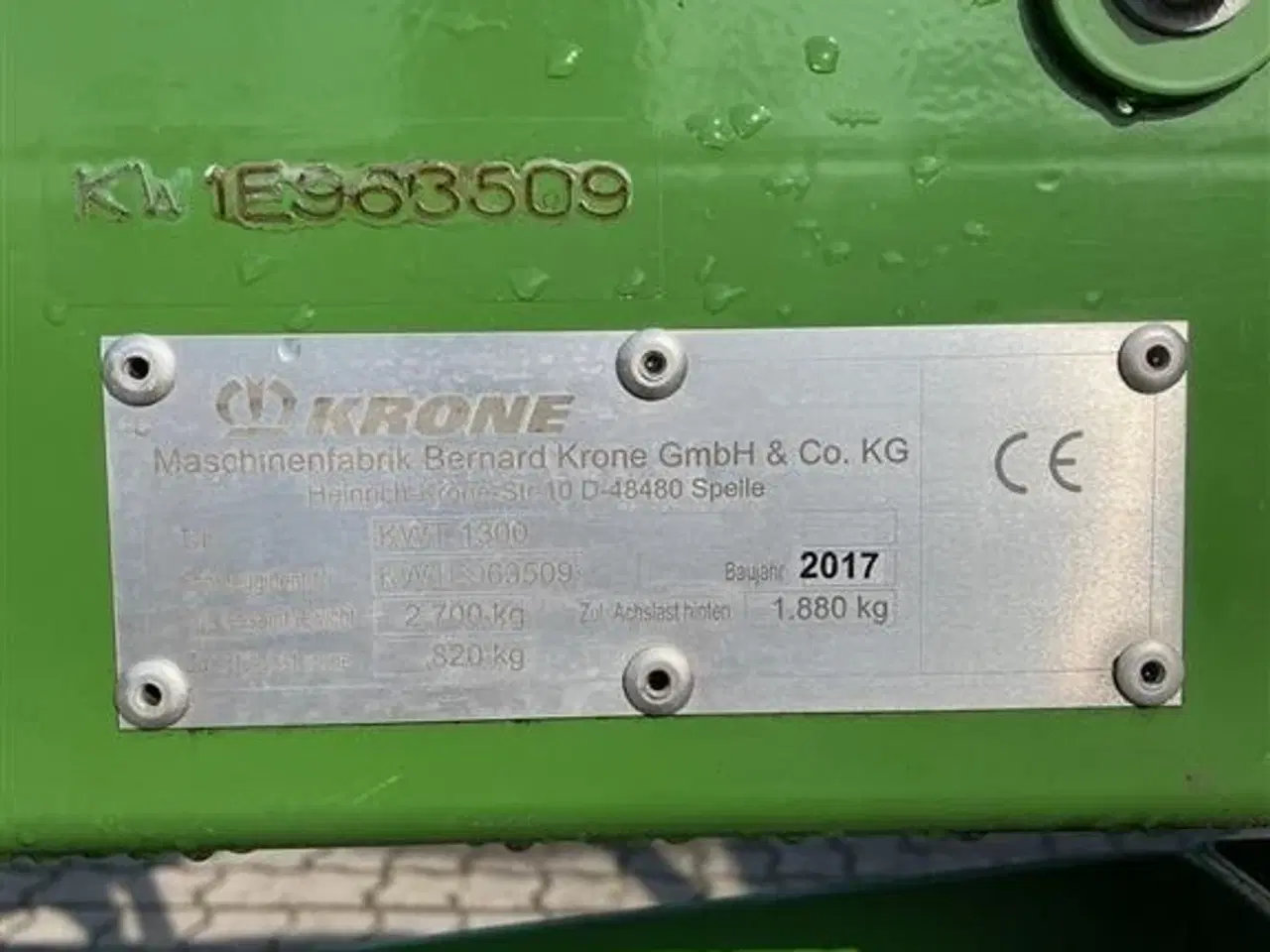 Billede 8 - KRONE KWT 1300