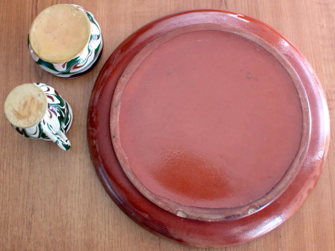 Billede 3 - Knabstrup Serveringsfade, Sukker flødesæt, Vase