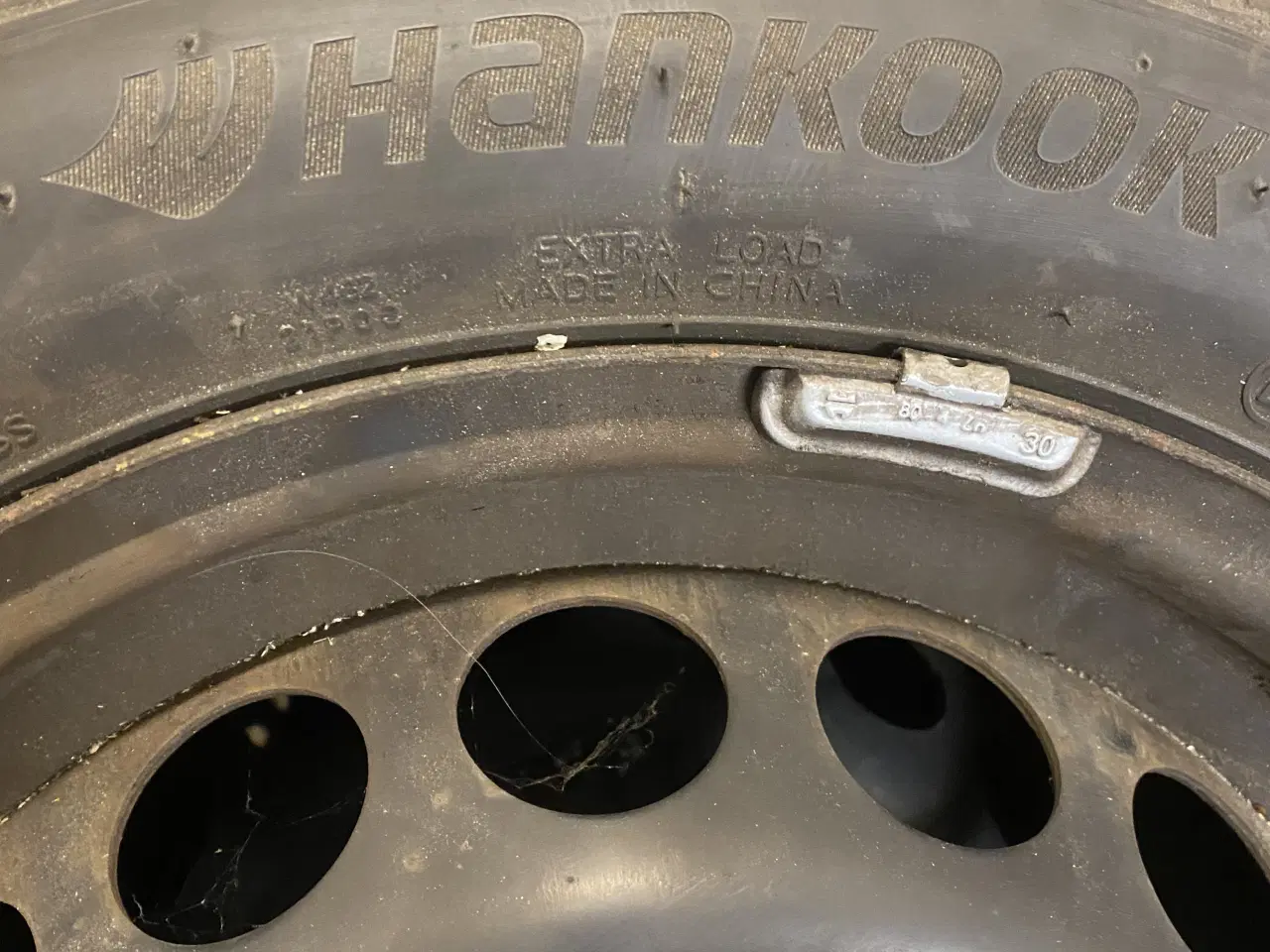 Billede 4 - Vinterdæk165/60/15 på stålfælge med meget mønster