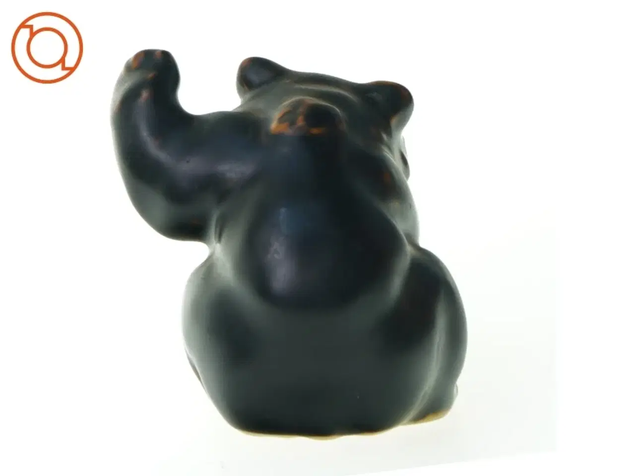 Billede 6 - Bjørneunge i stentøj 21433 fra Royal Copenhagen (str. 9 x 5 cm)