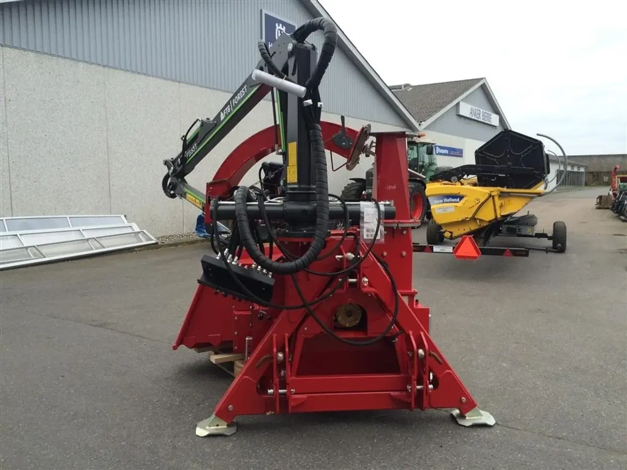 Billede 7 - TP TP 270 K  Med FTG Forest kran