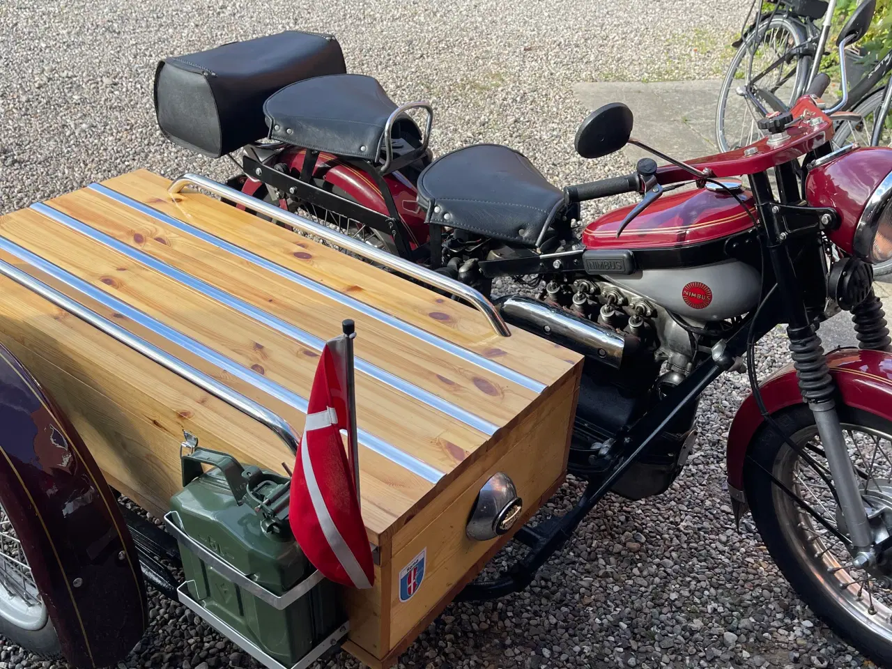 Billede 4 - Nimbus 1953 med kassesidevogn 