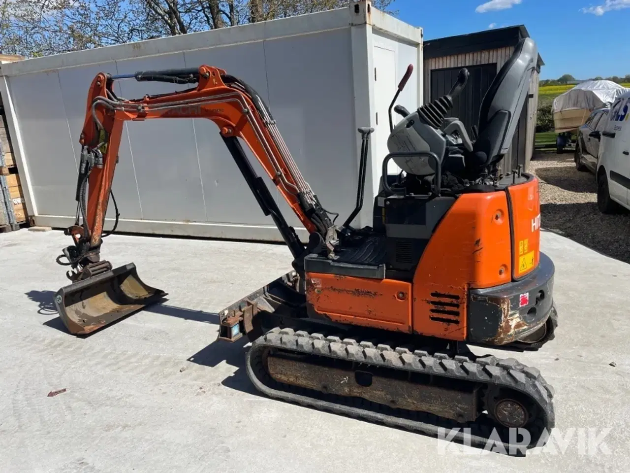 Billede 8 - Gravemaskine Hitachi ZX19U med Tiltman fæste