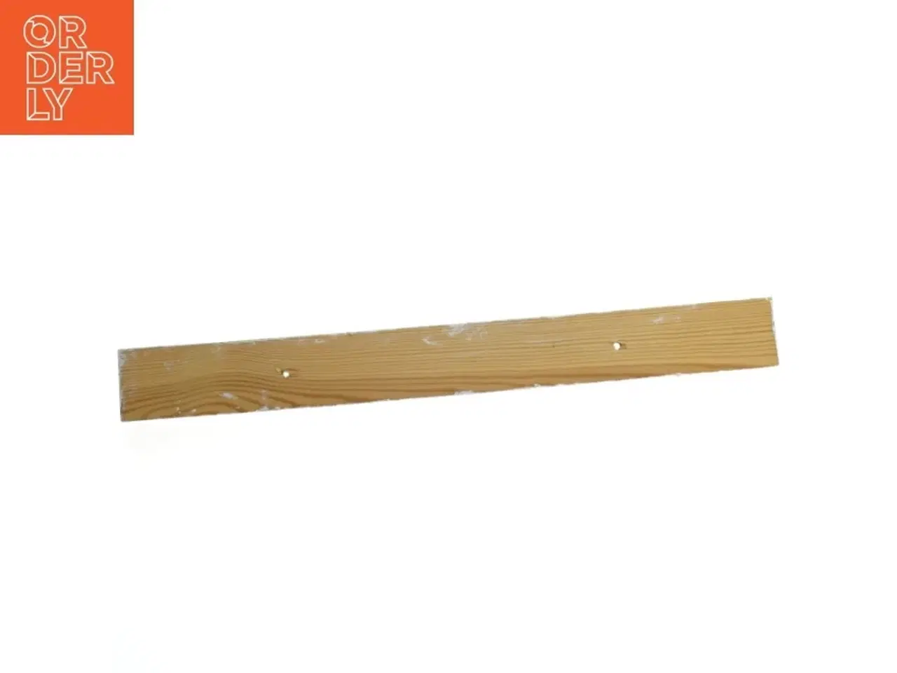 Billede 3 - Hvidt vægmonteret knagerække (str. 40x4,5 cm)