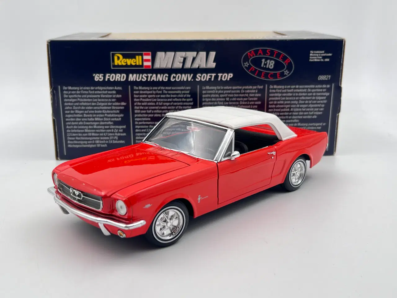 Billede 1 - 1965 Ford Mustang Convertible Soft Top 1:18