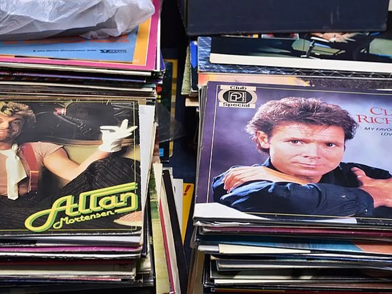 Billede 1 - Pladesamling 200 LP-plader og 50 EP plader