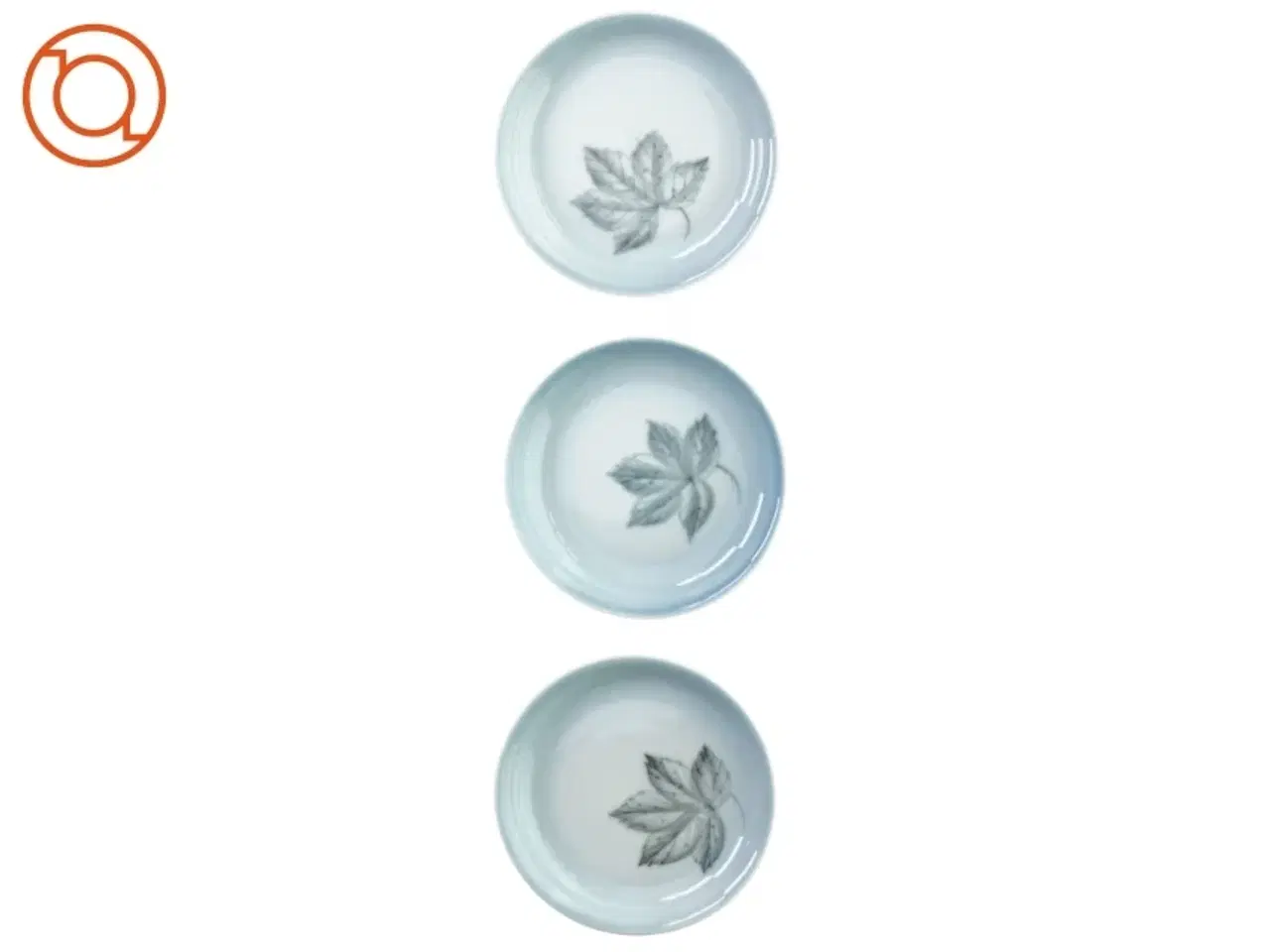 Billede 1 - Små tallerkner, Løvfald, Bing og Grøndahl fra B Og G (str. 9 cm)